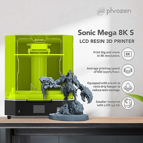 Phrozen Sonic Mega 8K High-Resolution 3D Printer