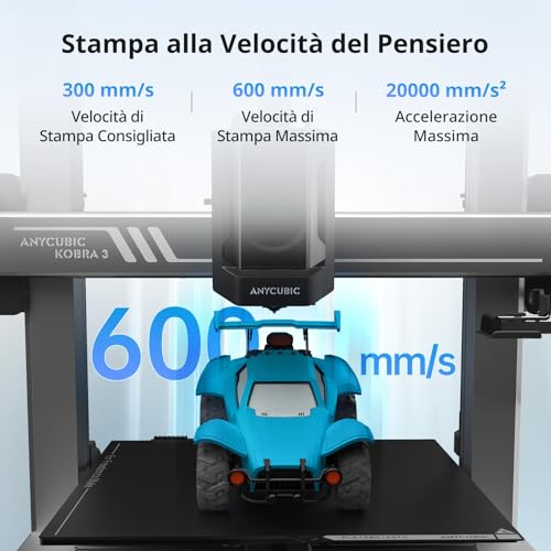 ANYCUBIC Kobra 3 Combo High-Speed 3D Printer