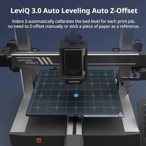 ANYCUBIC Kobra 3 Combo High-Speed 3D Printer
