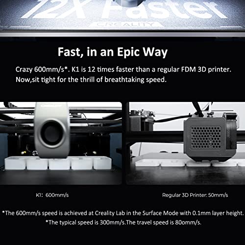 Creality K1 3D Printer with High-Speed Printing