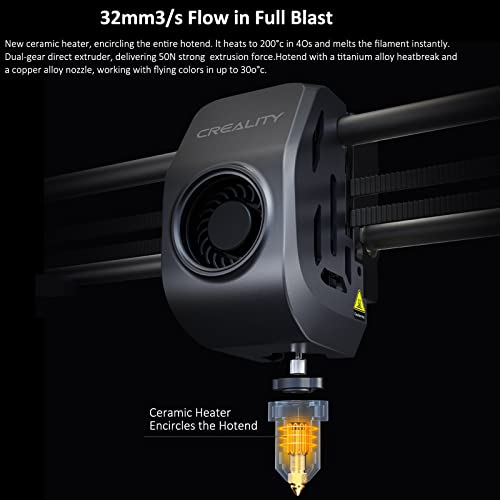 Creality K1 3D Printer with High-Speed Printing
