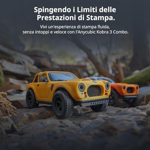 ANYCUBIC Kobra 3 Combo Multicolor 3D Printer