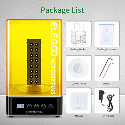 ELEGOO Mercury Plus 2.0 Wash and Cure Station