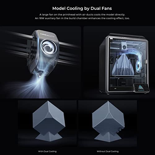 Creality K1 Speedy FDM 3D Printer, Double Fans