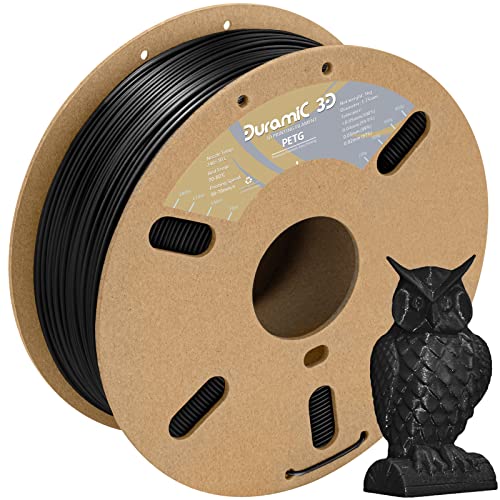 DURAMIC PETG 3D Filament - 1.75mm Black 1kg