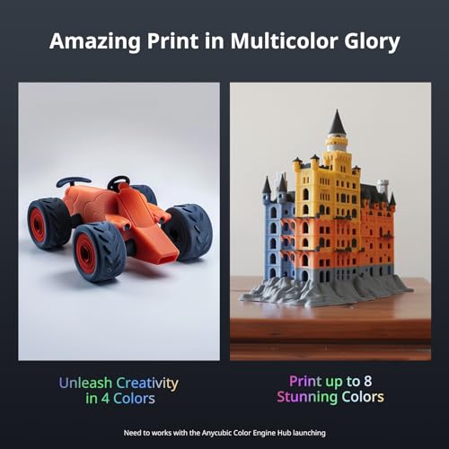 ANYCUBIC Kobra 3 Combo Multicolor 3D Printer
