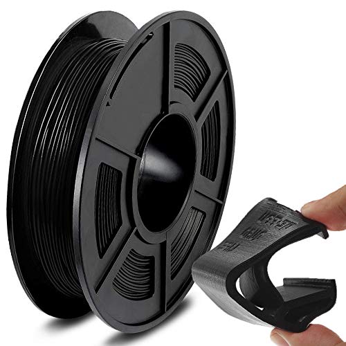 Flexible TPU 3D Printer Filament - Black