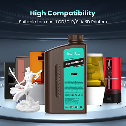 SUNLU 2KG Dark Grey 3D Printer Resin