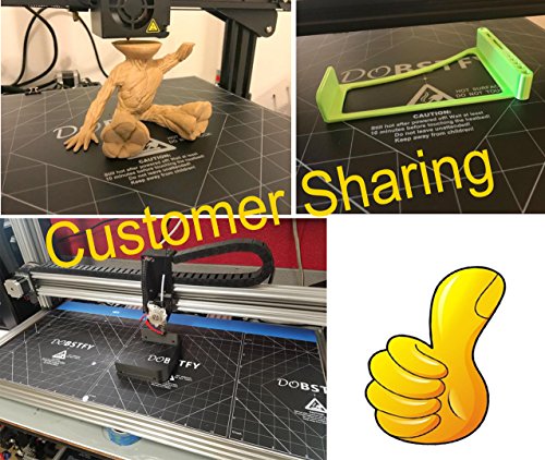 12x12 3D Printer Build Surface Sticker