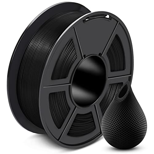 SUNLU 1.75mm PETG Filament - Black 1kg Spool