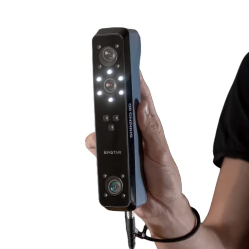 Shining 3D Einstar Handheld 3D Scanner – Detail-Oriented Enhancement for Hair and Body Scanning