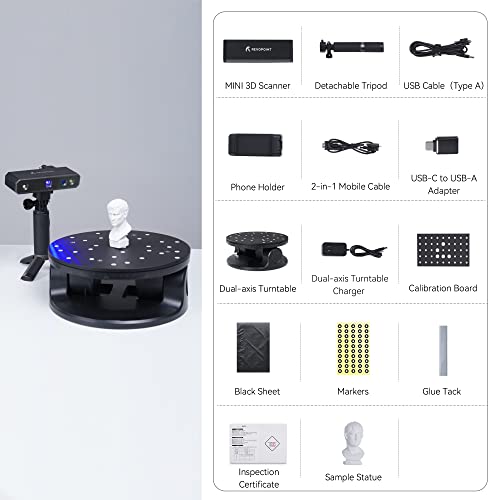 Revopoint MINI 3D Scanner - High Precision Handheld
