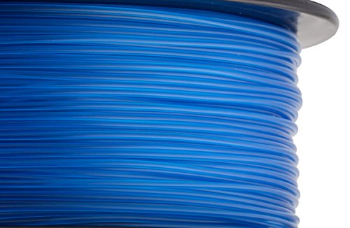 HATCHBOX 3D Printer ABS Filament, Transparent Blue 1kg