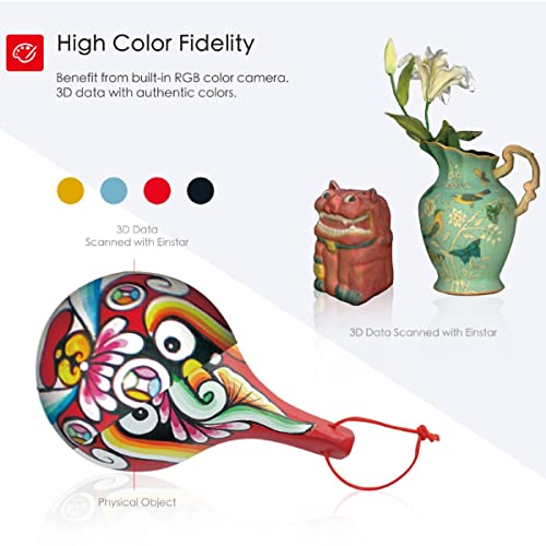 Einstar Handheld 3D Scanner: Powerful Full Color Imaging
