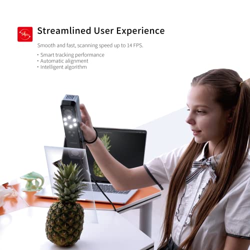 Shining 3D Einstar Handheld 3D Scanner – Detail-Oriented Enhancement for Hair and Body Scanning