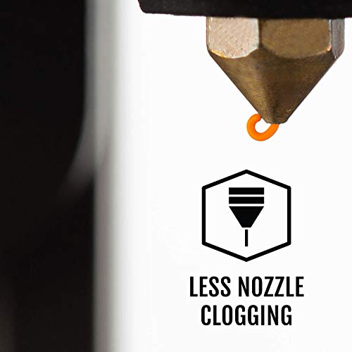 HATCHBOX 3D PETG-1KG1.75-ORN PETG 3D Printer Filament, Dimensional Accuracy +/- 0.05 mm, 1 kg Spool, 1.75 mm, Orange