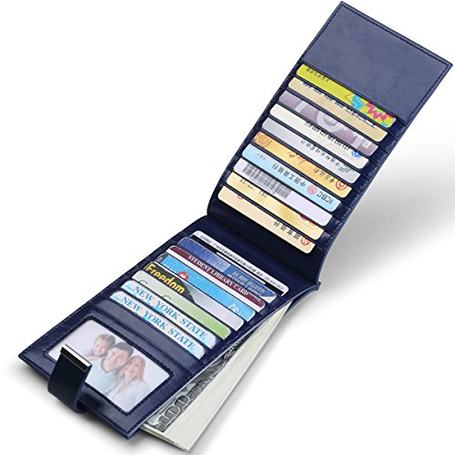 Huztencor RFID Blocking Bifold Multi Card Wallet