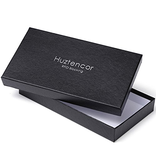 Huztencor RFID Blocking Bifold Multi Card Wallet