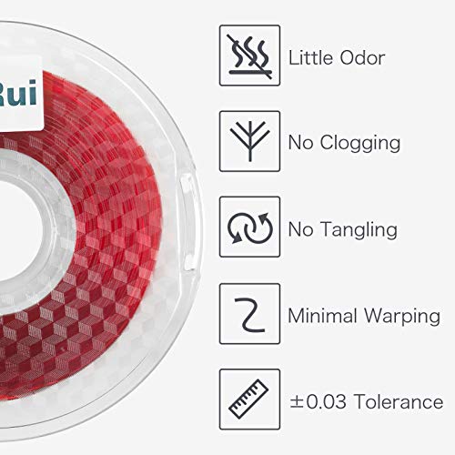 PinRui TPU 3D Printer Filament (Red)
