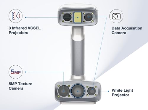 EinScan H2 Color 3D Scanner with Shining3D CAD