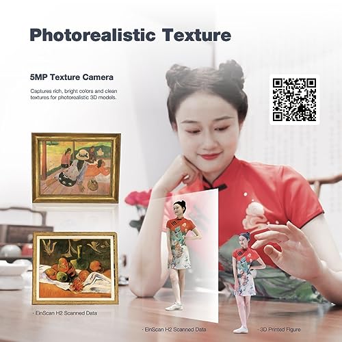 EinScan H2 Color 3D Scanner with Shining3D CAD