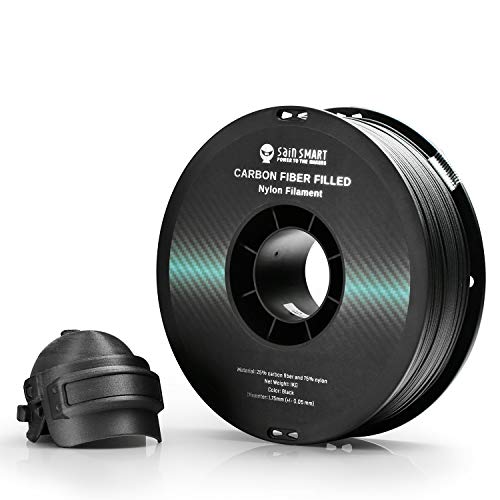 Black Carbon Fiber Filled Nylon Filament Spool