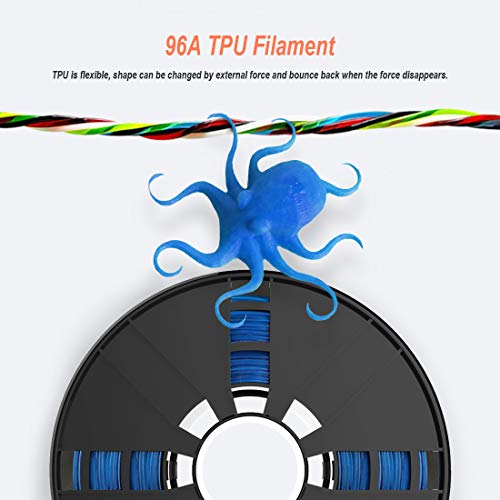 NOVAMAKER Blue Flexible TPU 3D Printer Filament