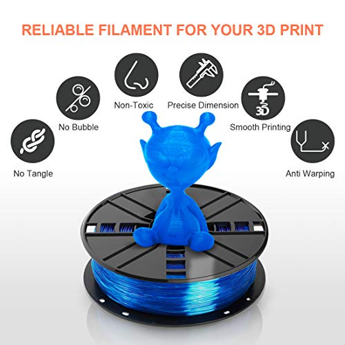NOVAMAKER Blue Flexible TPU 3D Printer Filament