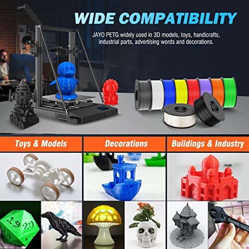 JAYO PETG 3D Printer Filament 1.75mm 0.25KG