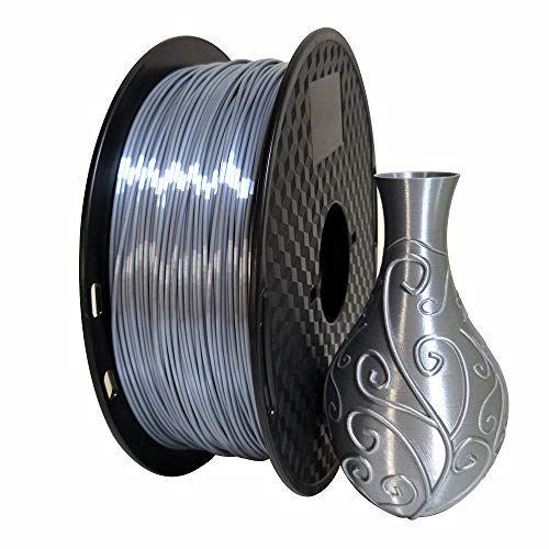 Shiny Silver PLA Filament- 1.75mm | 1KG