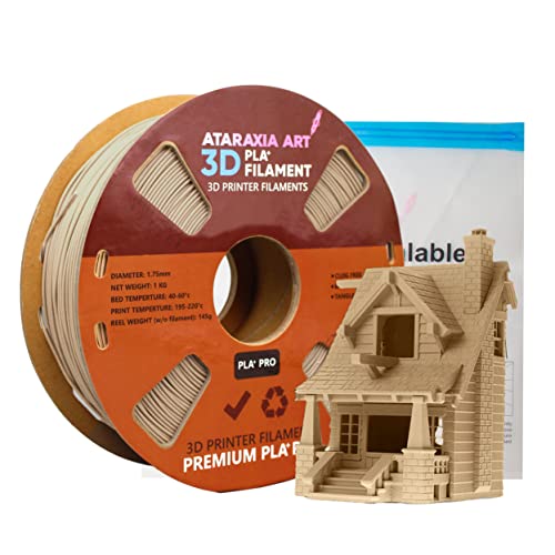 Wood PLA 3D Printer Filament with Bag