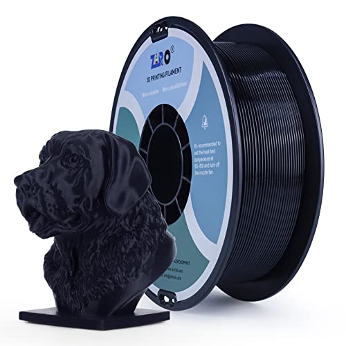 Black PETG 3D Printer Filament 1.75mm