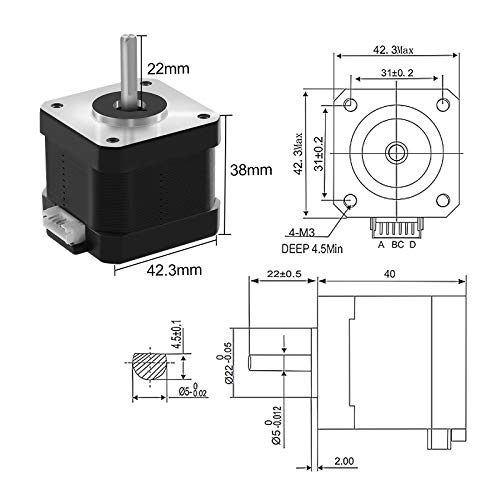 Redrex Feeder and Motor Upgrade for 3D Printers