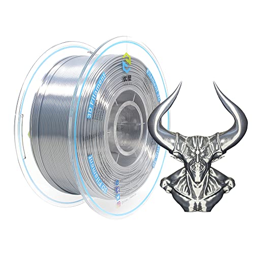 YOUSU Silk Silver PLA Filament 1.75mm 1kg Spool