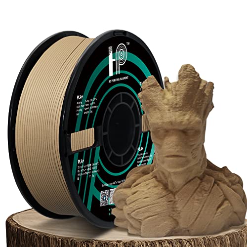 HP3DF Wood PLA Filament for FDM Printers