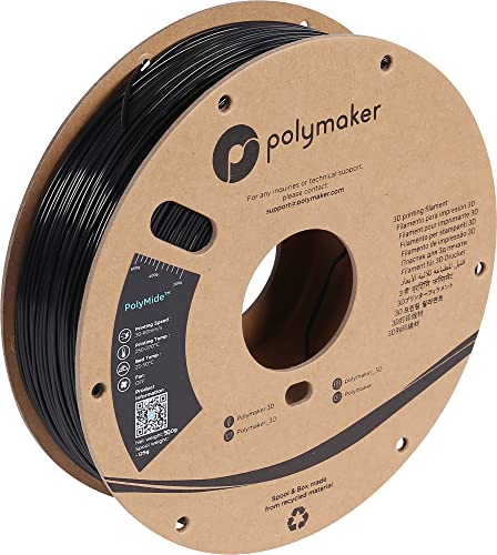 Black Carbon Fiber Nylon Filament for 3D Printing