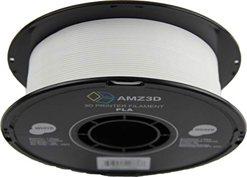 White AMZ3D 3D Printer Filament - 1kg