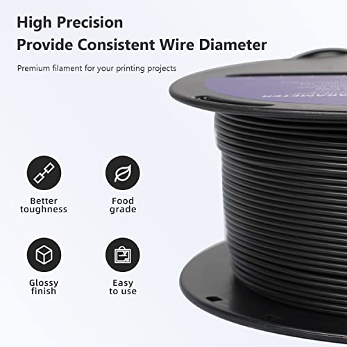Premium Black 3D Printer Filament (1.75mm)