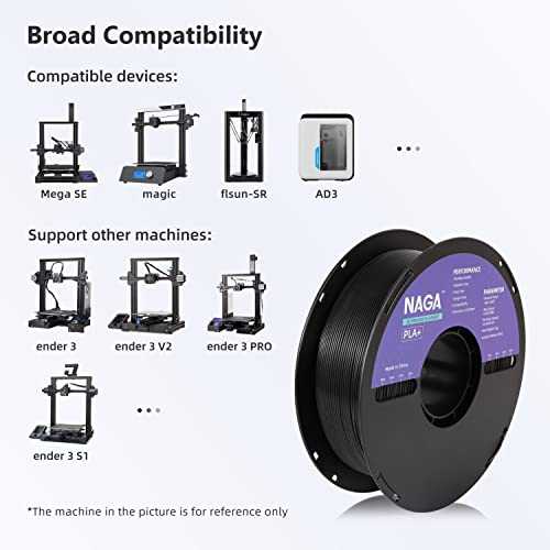 Premium Black 3D Printer Filament (1.75mm)