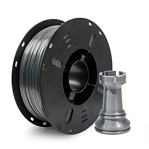 Voxelab Silk PLA 1.75mm Filament - Metal Gray