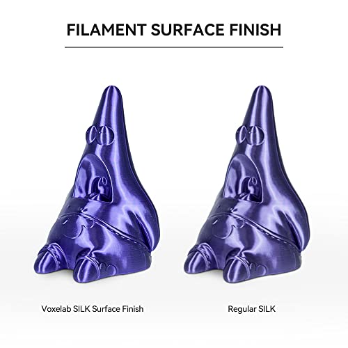 Voxelab Silk PLA 1.75mm Filament - Metal Gray