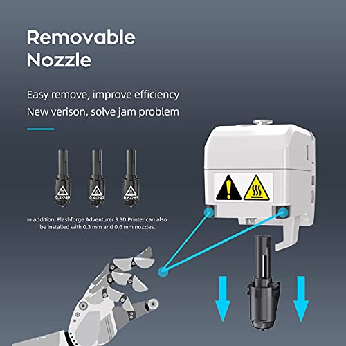 FLASHFORGE Adventurer 3: Enclosed 3D Printer with Filament Detection