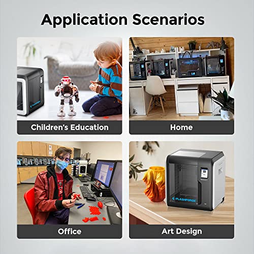 FLASHFORGE Adventurer 3: Enclosed 3D Printer with Filament Detection