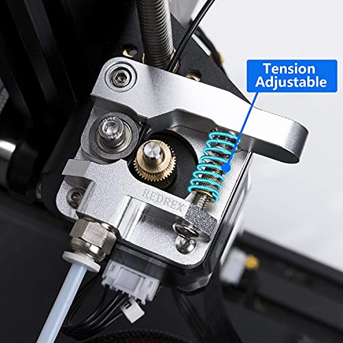 Spring-loaded extruder upgrade for 3D printers