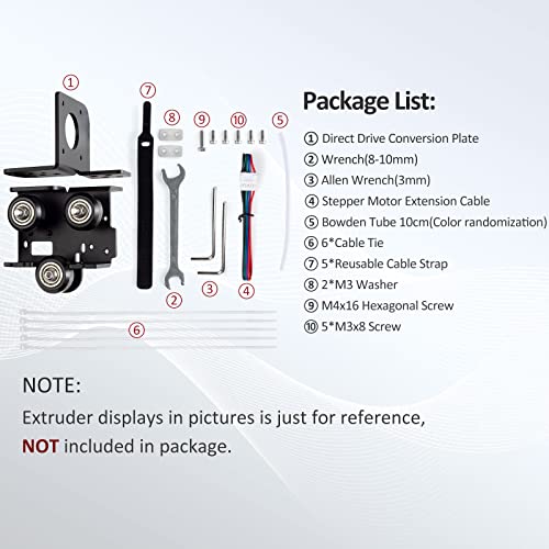 Ender 3 Direct Drive Upgrade Bracket
