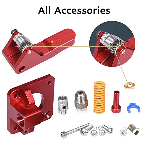 HKWANTAT Dual Gear Extruder for Ender 3 3D Printers