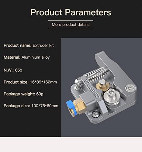 Metal Dual Extruder Upgrade for Ender 3D Printer
