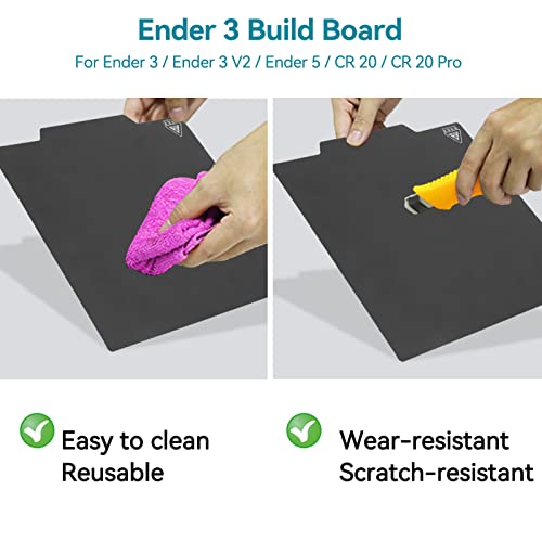 Flexible Magnetic Build Surface for Ender 3