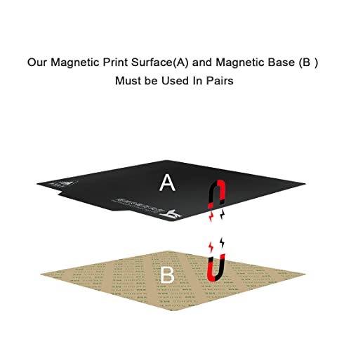 3pcs Magnetic Build Surface for 3D Printer