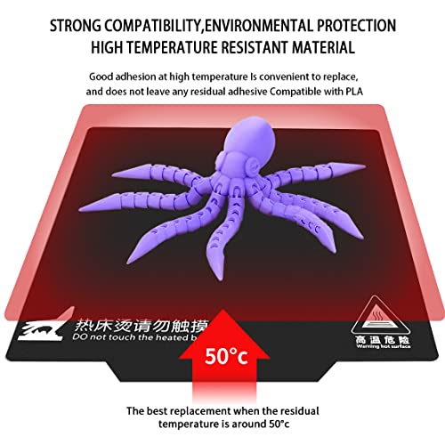 3pcs Magnetic Build Surface for 3D Printer